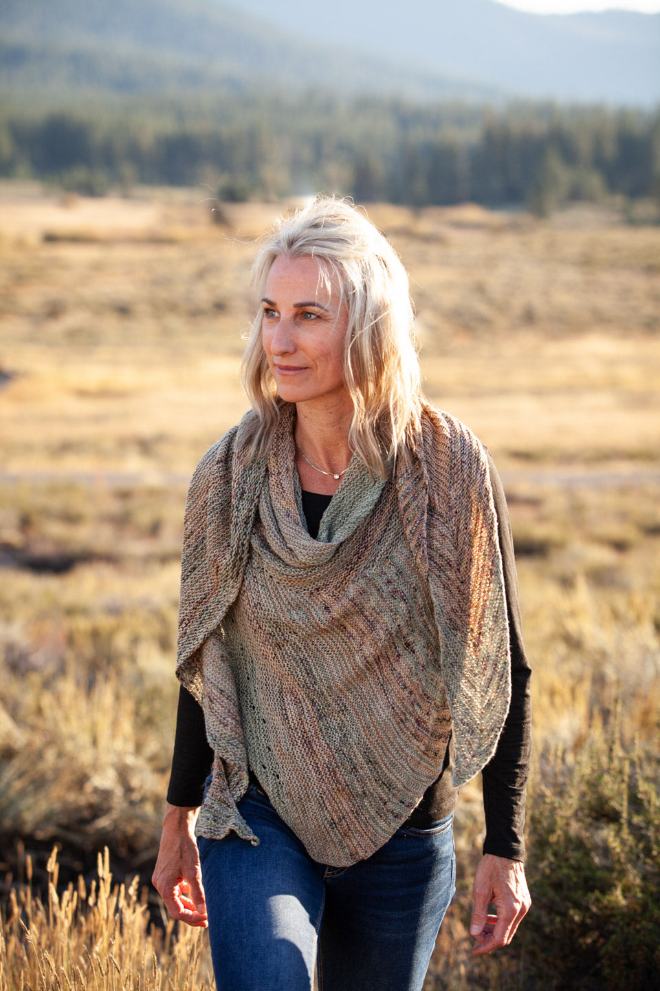 Shawl -The Sand Harbor Shawl