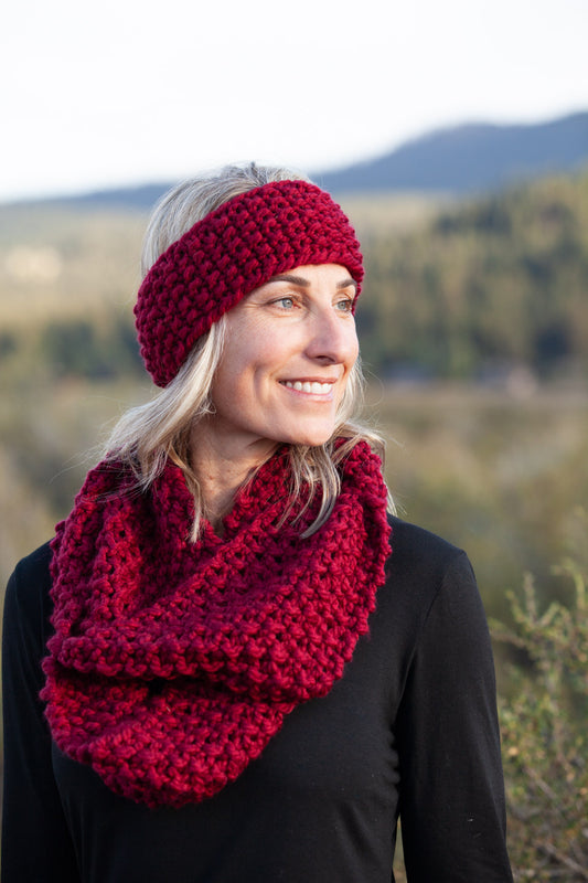 Headband - Ruby