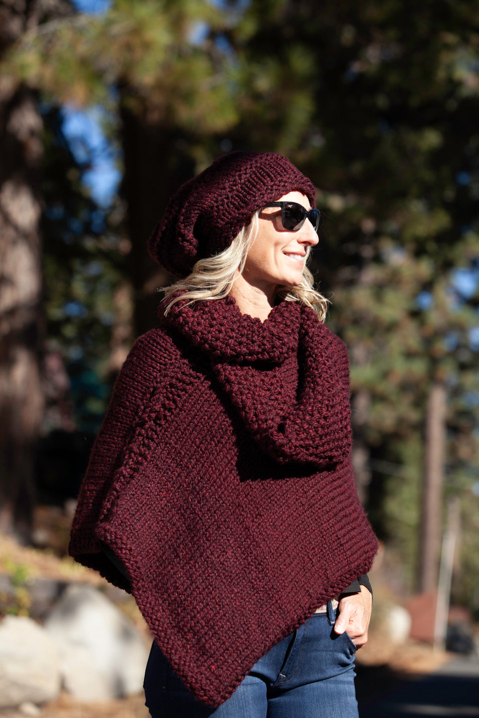 Infinity Scarf - Wine