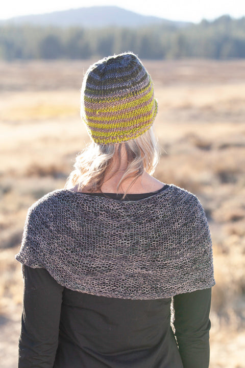 Cashmere Steel Grey Neck Scarf - Shawl