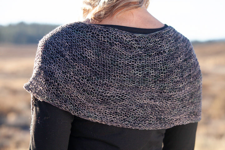 Cashmere Steel Grey Neck Scarf - Shawl