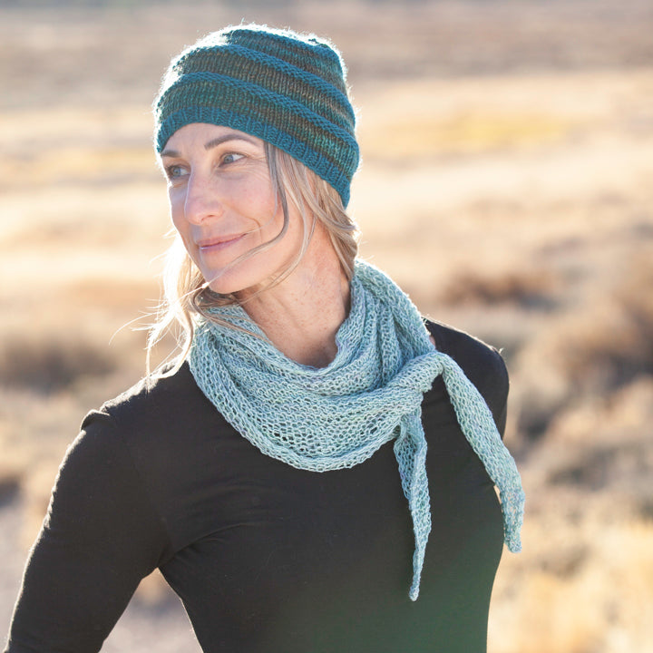 Petite Cashmere Neck Scarf Mermaid