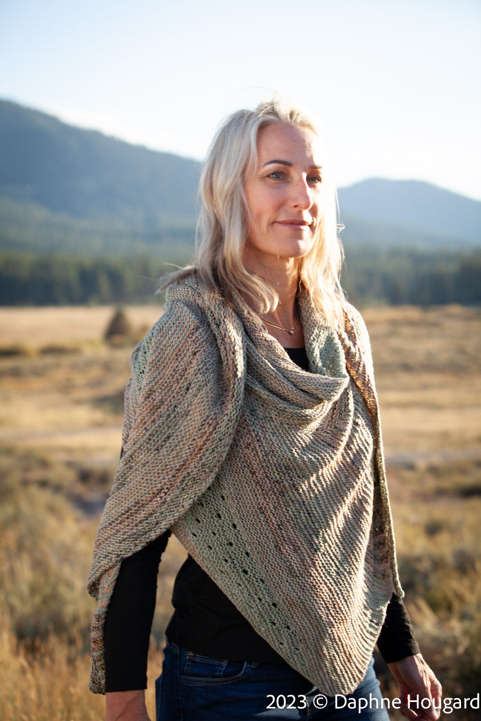 Shawl -The Sand Harbor Shawl