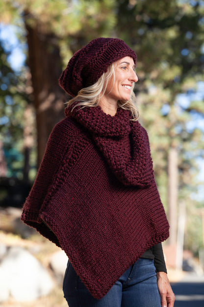 Infinity Scarf - Cowl Wine