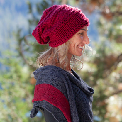 Hat - Slouch - Ruby