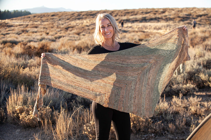 Shawl -The Sand Harbor Shawl