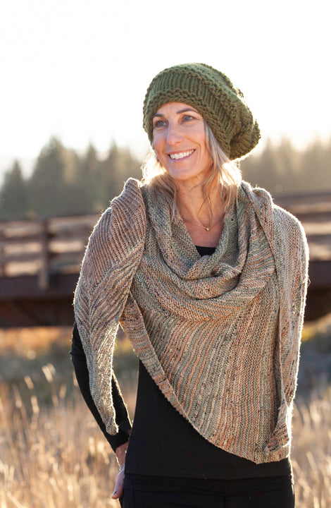 Shawl -The Sand Harbor Shawl