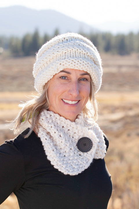Neck Warmer -  Blanca