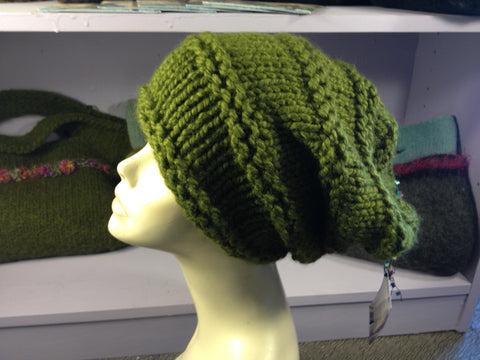 Wasabi Slouch Hat